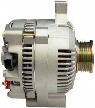 220A High Output Alternator for Ford SKYLINER, 1954  3.9L V8 (239c.i.) w/Hinge Mtg, w/Generator