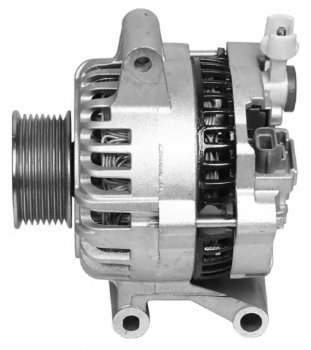 220A High Output Alternator for Ford E-SERIES VANS, 1999 - 2003 7.3L (445c.i.) (Diesel) w/Ambulance Pkg, Bottom Unit