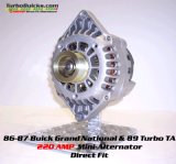 220A High Output Alternator for Buick Park Avenue, 1994  3.8L V6 (231c.i.) 1st Prod, CS130D Alt